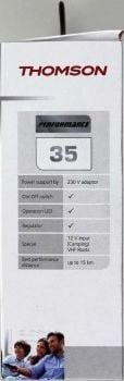 Antena - Thomson ANT1418BK DVB-T/-T2 aktywna PERF35 Antena - Thomson ANT1418BK DVB-T/-T2 aktywna PERF35