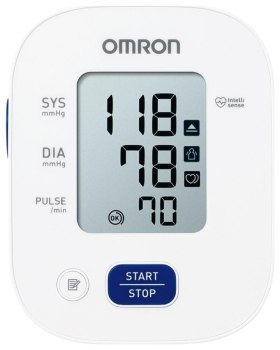 Ciśnieniomierz - Omron M2+ biały Ciśnieniomierz - Omron M2+ biały