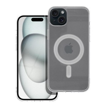 Futerał Clear Mag Cover kompatybilny z MagSafe do IPHONE 15 PLUS Futerał Clear Mag Cover kompatybilny z MagSafe do IPHONE 15 PLUS