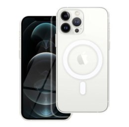 Futerał Clear Mag Cover z ochroną aparatu kompatybilny z MagSafe do IPHONE 12 PRO MAX