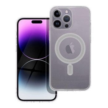 Futerał Clear Mag Cover z ochroną aparatu kompatybilny z MagSafe do IPHONE 14 PRO MAX Futerał Clear Mag Cover z ochroną aparatu kompatybilny z MagSafe do IPHONE 14 PRO MAX