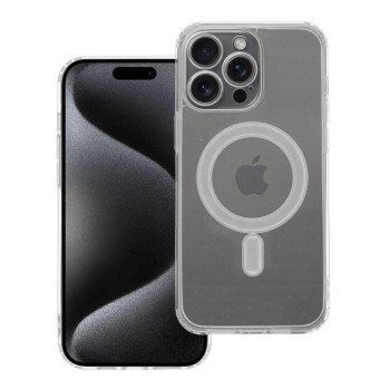 Futerał Clear Mag Cover z ochroną aparatu kompatybilny z MagSafe do IPHONE 15 PRO MAX Futerał Clear Mag Cover z ochroną aparatu kompatybilny z MagSafe do IPHONE 15 PRO MAX