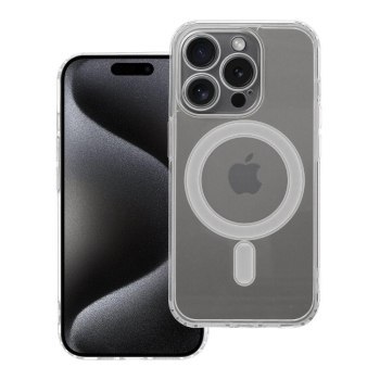 Futerał Clear Mag Cover z ochroną aparatu kompatybilny z MagSafe do IPHONE 15 PRO Futerał Clear Mag Cover z ochroną aparatu kompatybilny z MagSafe do IPHONE 15 PRO