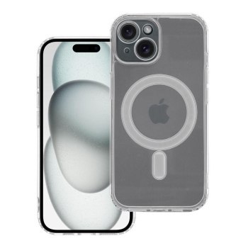 Futerał Clear Mag Cover z ochroną aparatu kompatybilny z MagSafe do IPHONE 15 Futerał Clear Mag Cover z ochroną aparatu kompatybilny z MagSafe do IPHONE 15