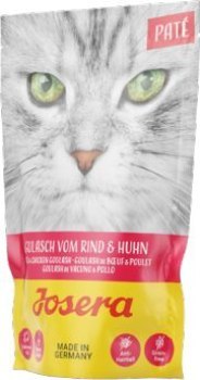Josera Karma Pate Gulasz kurczak i wołowina kot 85g Josera Karma Pate Gulasz kurczak i wołowina kot 85g