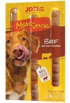 JosiDog Meat Sticks wołowina 33g 3szt JosiDog Meat Sticks wołowina 33g 3szt