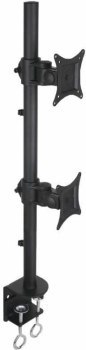 Uchwyt - Techly 020690 Uchwyt podwójny biurkowy LED/LCD, 13-27", 20kg, pionowy Uchwyt - Techly 020690 Uchwyt podwójny biurkowy LED/LCD, 13-27", 20kg, pionowy