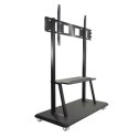 Uchwyt - Techly 105582 Mobilny stojak do telewizora LED/LCD/PDP, 55-120'', 150kg, półka AV