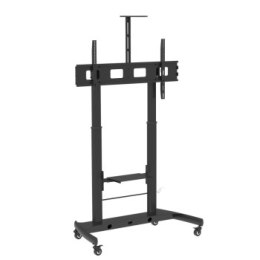 Uchwyt - Techly 360752 Mobilny stojak do telewizora LED/LCD/PDP, 52-110'', 120kg, półka AV