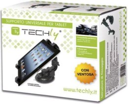 Uchwyt - Techly Uchwyt do Tabletu do szyby z przyssawką