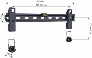 Uchwyt - Techly Uchwyt ścienny LCD (308855) 55" Uchwyt - Techly Uchwyt ścienny LCD (308855) 55"