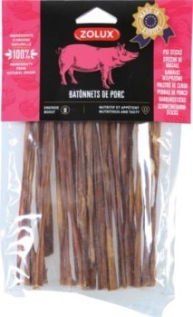ZOLUX Przysmak naturalny dla psa Pałki wieprz 100g ZOLUX Przysmak naturalny dla psa Pałki wieprz 100g