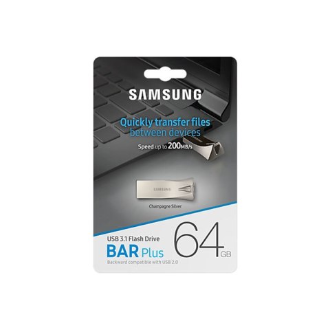 Samsung Bar Plus - Pendrive 64 GB USB 3.1 (Champagne) Samsung Bar Plus - Pendrive 64 GB USB 3.1 (Champagne)
