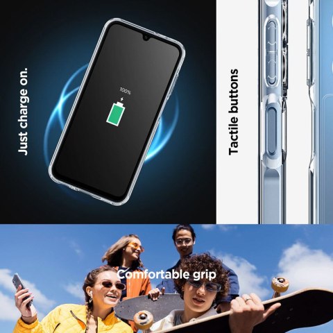 Spigen Ultra Hybrid - Etui do Samsung Galaxy A15 4G/5G (Przezroczysty) Spigen Ultra Hybrid - Etui do Samsung Galaxy A15 4G/5G (Przezroczysty)
