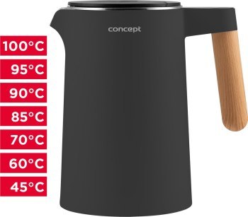 Czajnik elektryczny RK3302 antracyt CONCEPT Czajnik elektryczny RK3302 antracyt CONCEPT