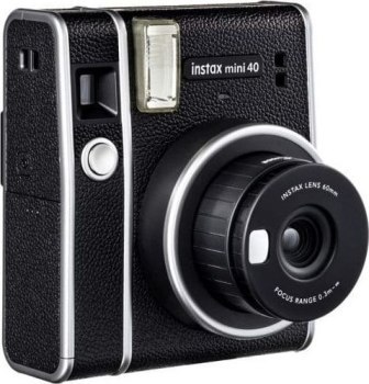 Aparat fotograficzny - Fujifilm Instax Mini 40 czarny Aparat fotograficzny - Fujifilm Instax Mini 40 czarny