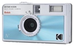Aparat fotograficzny - Kodak EKTAR H35N Camera Glazed Blue