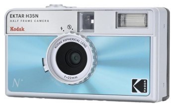 Aparat fotograficzny - Kodak EKTAR H35N Camera Glazed Blue Aparat fotograficzny - Kodak EKTAR H35N Camera Glazed Blue