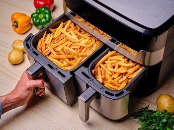 Frytkownica beztłuszczowa TEFAL DualEasy EY905D10 Frytkownica beztłuszczowa TEFAL DualEasy EY905D10