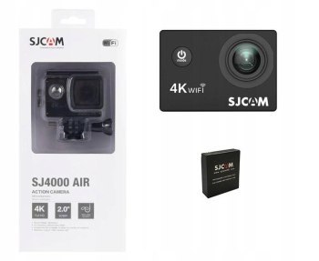 Kamera SJCAM SJ4000 AIR CZARNA Kamera SJCAM SJ4000 AIR CZARNA