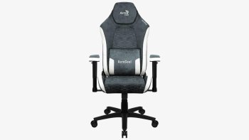 FOTEL AEROCOOL CROWN AeroSuede STEEL BLUE FOTEL AEROCOOL CROWN AeroSuede STEEL BLUE
