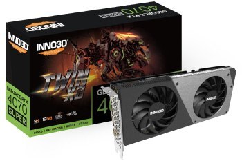 Inno3D GeForce RTX 4070 Super Twin X2 12GB Inno3D GeForce RTX 4070 Super Twin X2 12GB
