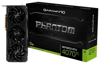 Karta graficzna - Gainward GeForce RTX 4070 Ti Phantom 12GB GDDR6X DLSS 3 Karta graficzna - Gainward GeForce RTX 4070 Ti Phantom 12GB GDDR6X DLSS 3