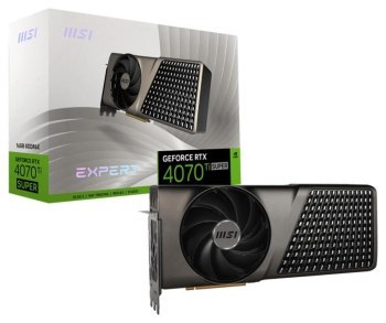 Karta graficzna - MSI GeForce RTX 4070 Ti SUPER EXPERT 16GB DLSS 3 Karta graficzna - MSI GeForce RTX 4070 Ti SUPER EXPERT 16GB DLSS 3