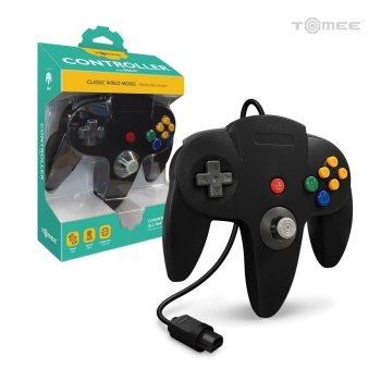 PAD TOMEE CONTROLLER FOR N64 BLACK