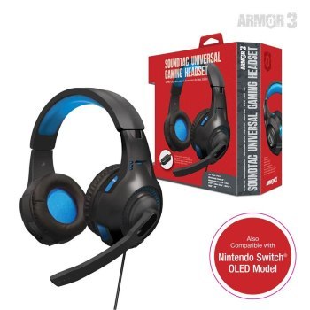 SŁUCHAWKI SOUNDTAC UNIVERSAL GAMING BLUE SŁUCHAWKI SOUNDTAC UNIVERSAL GAMING BLUE