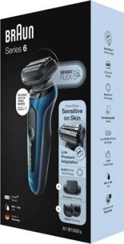 Braun Series 6 61-B1500s niebieski Braun Series 6 61-B1500s niebieski
