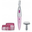 Golarki - Braun Trymer damski FG 1100 (FG 1100 Różowy)