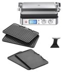 Gril elektr. - Braun MultiGrill 9 CG9043 srebrno-czarny