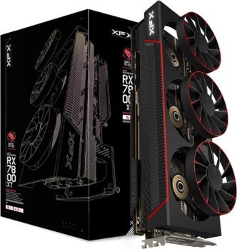 Karta graf. XFX Qicksilver RX 7800XT Magnetic Air G Karta graf. XFX Qicksilver RX 7800XT Magnetic Air G