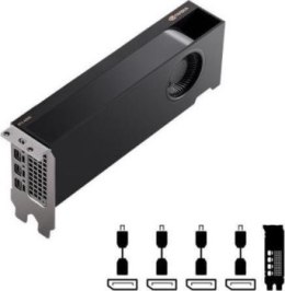 Karta graficzna PNY NVIDIA RTX A2000 12GB GDDR6 4x DisplayPort PCI Express 4.0 dual slot LP - ATX bracket Small Box