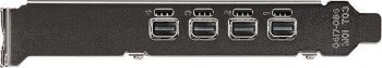 Karta graficzna PNY NVIDIA T1000 4GB GDDR6 4x DisplayPort PCI Express 3.0 LP - ATX bracket Small Box Karta graficzna PNY NVIDIA T1000 4GB GDDR6 4x DisplayPort PCI Express 3.0 LP - ATX bracket Small Box