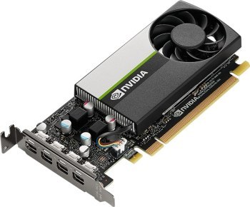 Karta graficzna PNY NVIDIA T1000 8GB GDDR6 4x mini DisplayPort PCI Express 3.0 LP - ATX bracket Small Box Karta graficzna PNY NVIDIA T1000 8GB GDDR6 4x mini DisplayPort PCI Express 3.0 LP - ATX bracket Small Box