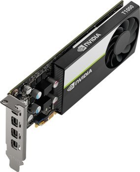 Karta graficzna PNY NVIDIA T1000 8GB GDDR6 4x mini DisplayPort PCI Express 3.0 LP - ATX bracket Small Box Karta graficzna PNY NVIDIA T1000 8GB GDDR6 4x mini DisplayPort PCI Express 3.0 LP - ATX bracket Small Box