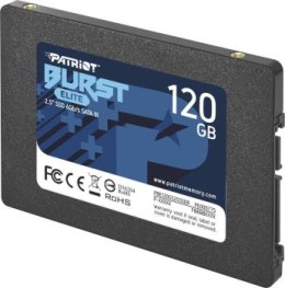 Dysk twardy Patriot Burst Elite 120GB (PBE120GS25SSDR)