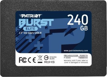 Dysk twardy Patriot Burst Elite 240GB (PBE240GS25SSDR) Dysk twardy Patriot Burst Elite 240GB (PBE240GS25SSDR)