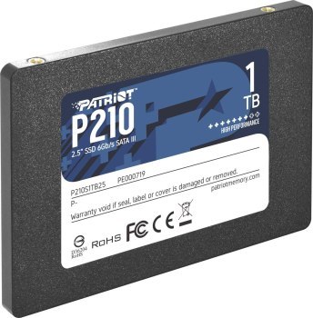 Dysk twardy Patriot P210 1TB (P210S1TB25) Dysk twardy Patriot P210 1TB (P210S1TB25)
