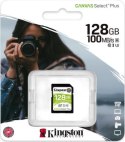 Karta pamięci - Kingston SDXC Canvas Select Plus 128GB 100R Class 10 UHS-I (SDS2/128GB)