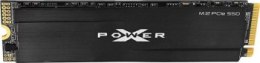 Dysk SSD Silicon Power XD80 512GB M.2 PCIe NVMe Gen3x4 TLC 3400/2100 MB/s heatsink (SP512GBP34XD8005)
