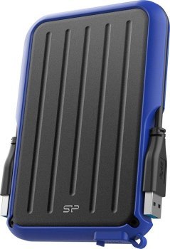 Dysk zewnętrzny Silicon Power Armor A66 2TB 2 5 USB 3.2 IPX4 Blue
