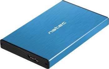 Obudowa na dysk NATEC Rhino Go NKZ-1280 (2.5 ; USB 3.0; Aluminium; kolor niebieski) Obudowa na dysk NATEC Rhino Go NKZ-1280 (2.5 ; USB 3.0; Aluminium; kolor niebieski)