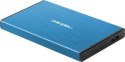 Obudowa na dysk NATEC Rhino Go NKZ-1280 (2.5 ; USB 3.0; Aluminium; kolor niebieski)
