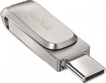 Pendrive - SanDisk 128GB Ultra Dual Drive Luxe USB Type-C 150MB/s (SDDDC4-128G-G46) Pendrive - SanDisk 128GB Ultra Dual Drive Luxe USB Type-C 150MB/s (SDDDC4-128G-G46)