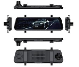 Wideorejestrator - Wideorejestrator lusterko MBG LINE HS900 PRO Sony+ adapter parkingowy
