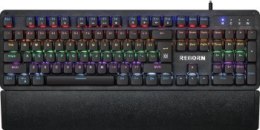 DEFENDER KLAWIATURA GAMINGOWA MECHANICZNA REBORN GK-165DL PODŚWIETLENIE LED RAINBOW 45166
