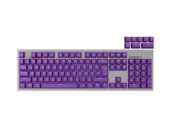 Genesis Lead 300 fioletowe Double Shot Keycaps Genesis Lead 300 fioletowe Double Shot Keycaps